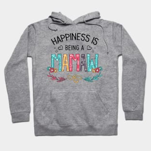 Happiness Is Being A Mamaw Wildflowers Valentines Mothers Day Hoodie